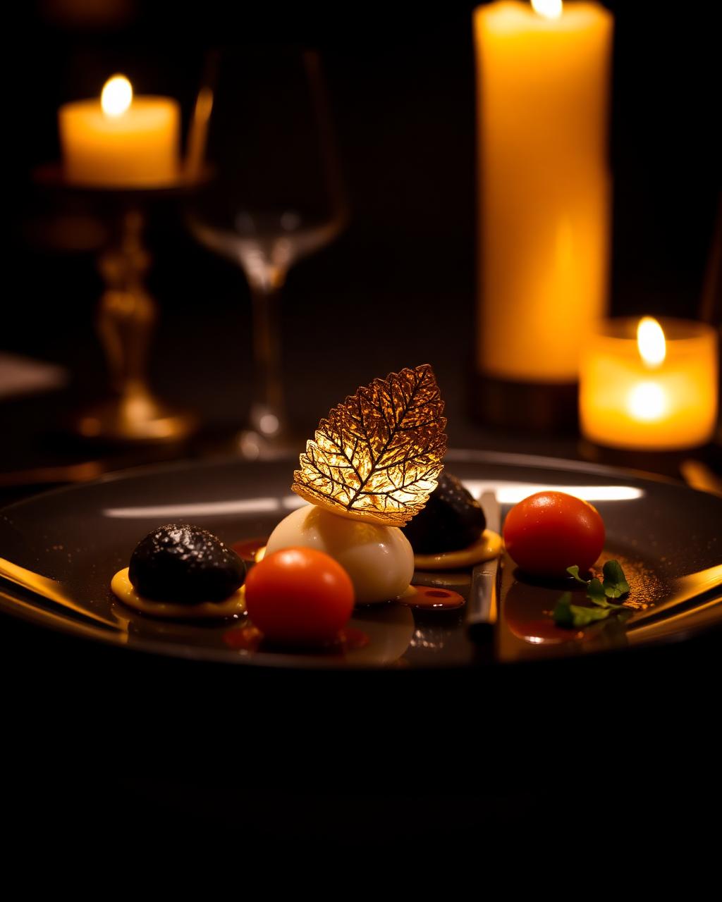 Signature plated dish
